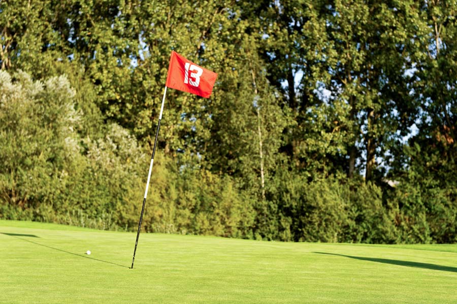 Gilbert Geleb, président de l'association pour la réalisation du golf de la Sommerau (Saverne), lance un appel aux dons © Benoît Linder