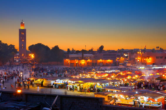 Marrakech : couleurs, ambiance et parfums © Fotolia