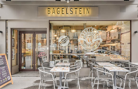 Bagelstein a ouvert une centaine de restaurants en franchise. © DR