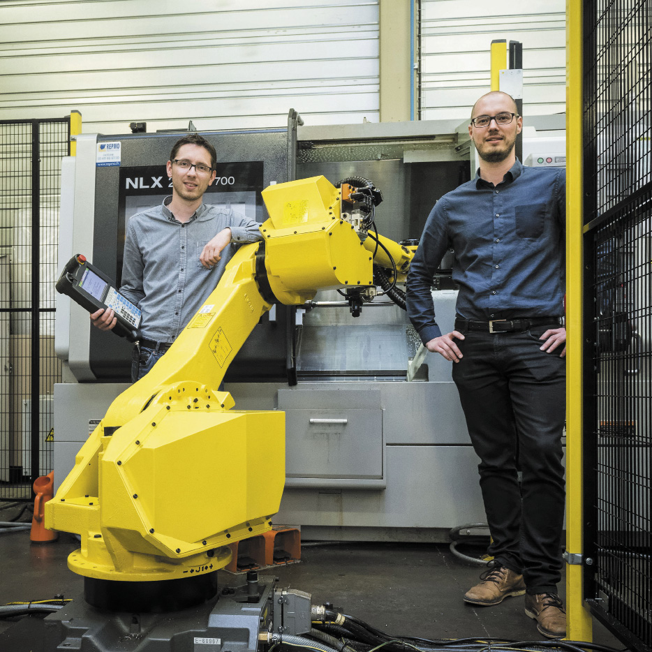 Les frères Ohresser ont investi dans des robots et des machines-outils. © Dorothée Parent