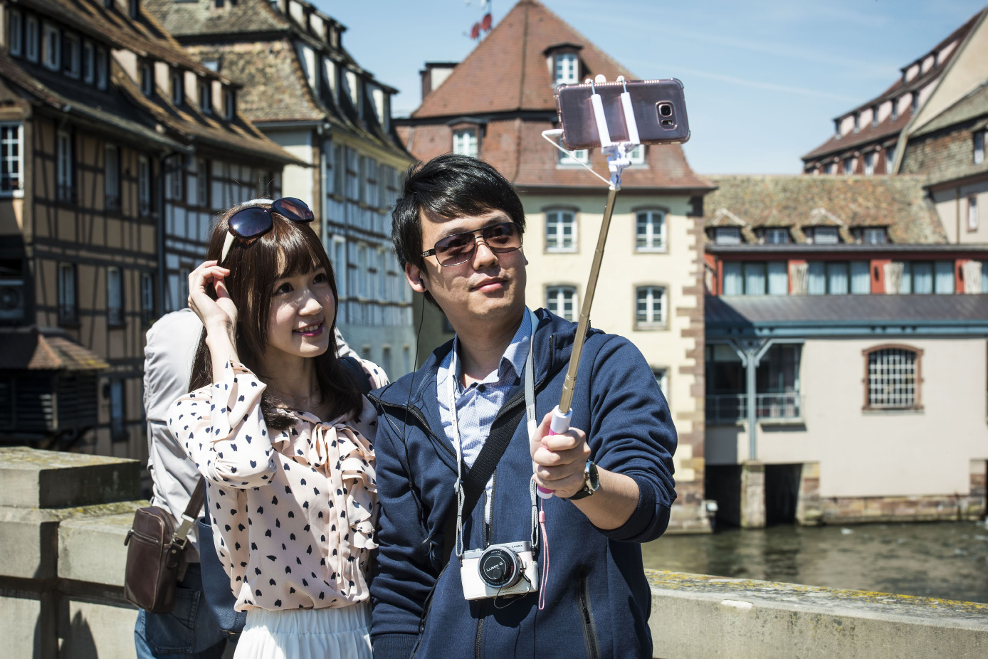 Le Japon et la Chine représentent 28,4 % des nuitées des touristes non-européens. © Dorothée Parent