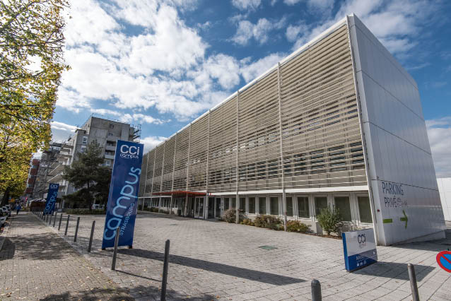 Les CCI Campus  de Strasbourg, Colmar  et Mulhouse ont accueilli l’an dernier 1 800 étudiants  et 6 000 stagiaires  en formation continue. © Yves Trotzier