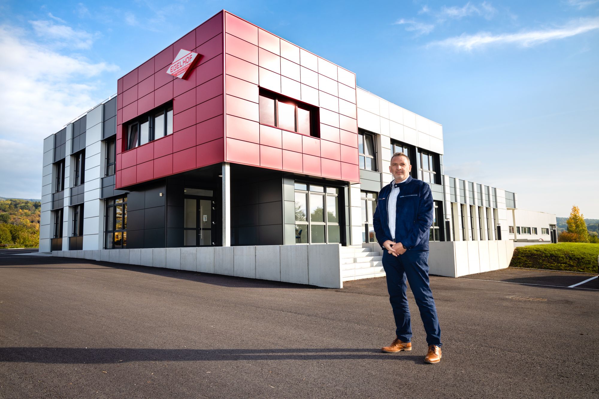 Egelhof a inauguré, cette année, son nouveau siège administratif et augmenté ses capacités de stockage. © Serge Nied