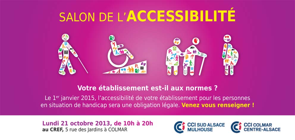 Lundi 21 octobre 2013 : Salon de l'Accessibilité à Colmar