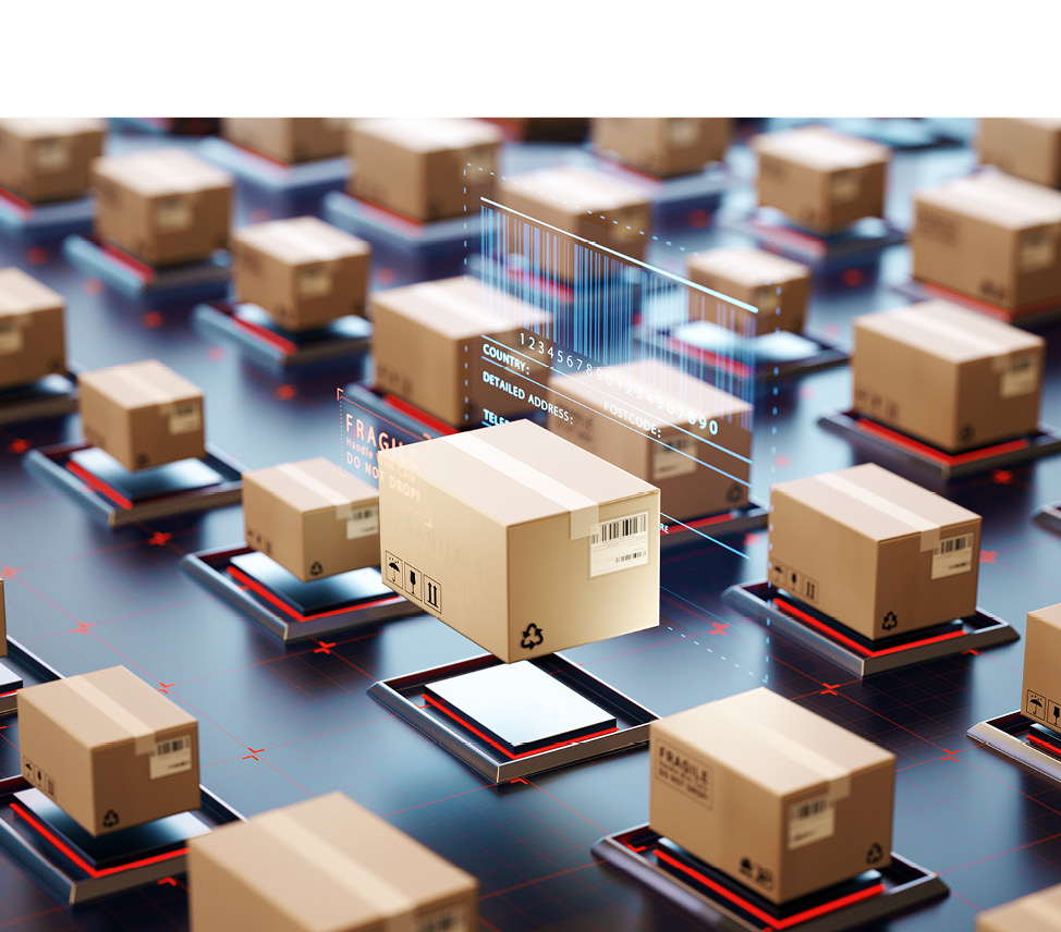 Avec le boom du e-commerce, l’automatisation de la préparation des commandes est devenue un enjeu stratégique pour les entreprises de la logistique. © Adobe Stock