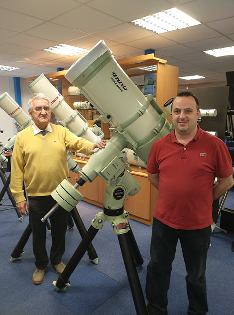 L’entreprise colmarienne est leader en France de la vente de matériel astronomique. © DR