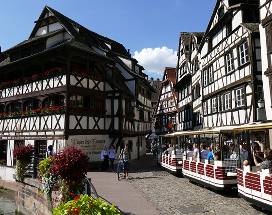 Le petit train de Strasbourg figure, chaque année, dans le Top 5 des attractions payantes de la ville. © DR