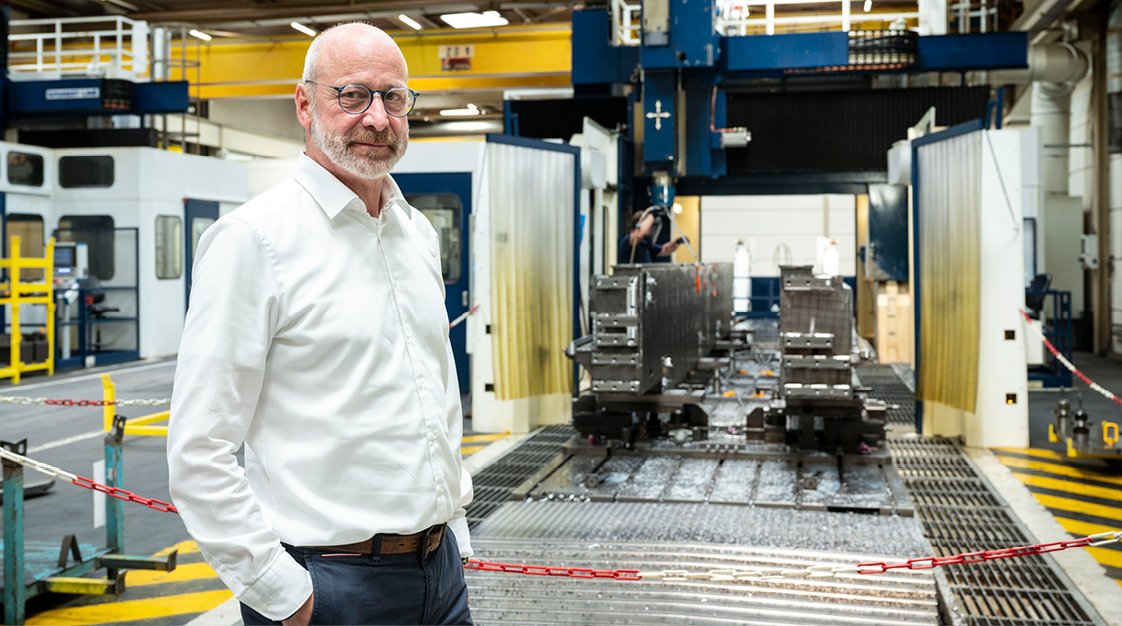 L’usine de Haguenau se positionne comme le centre mondial de compétences  du groupe pour la fabrication des châssis des machines-outils. © Dorothée Parent