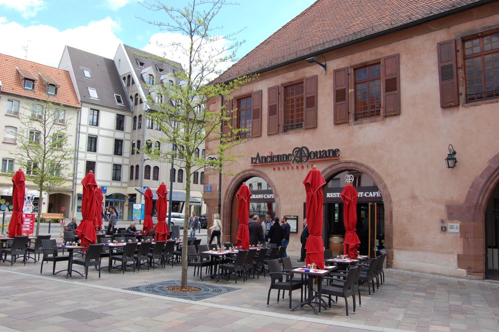 Les locaux de l'Ancienne Douane, nouveau restaurant de spécialités alsaciennes d'Haguenau, ont été entièrement rénovés. Photo Léa Davy/Le Point Eco Alsace