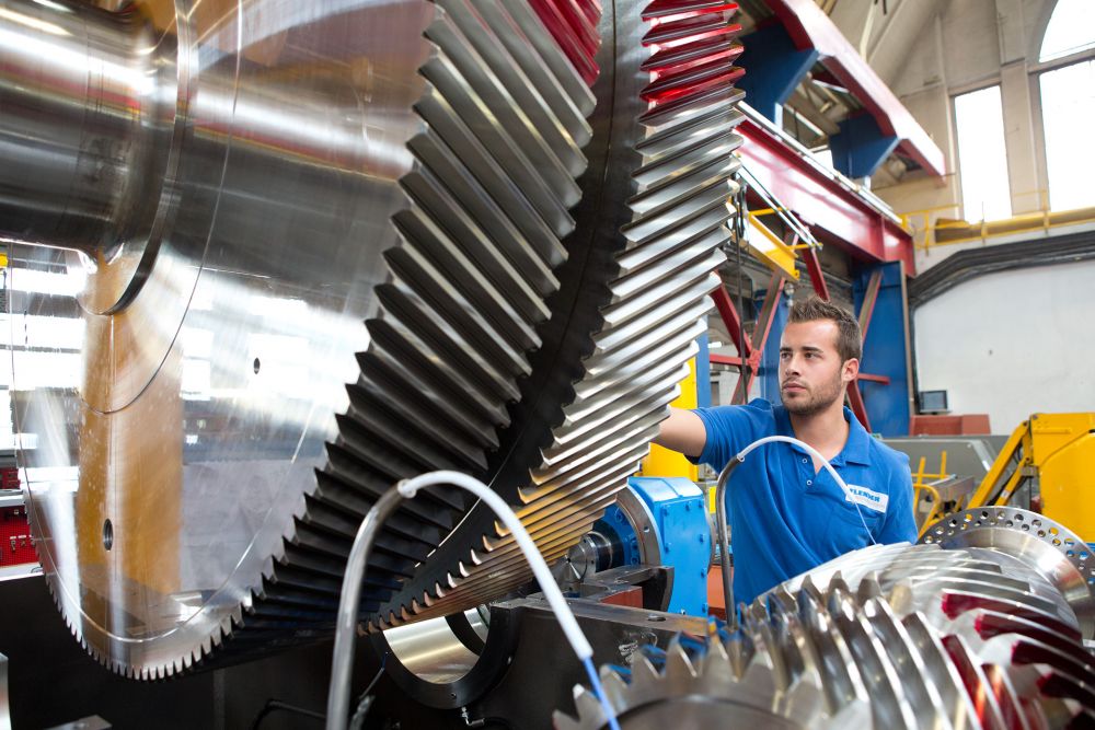 Flender, filiale du groupe Siemens, est le leader mondial de la fabrication d'engrenages turbo. Doc remis