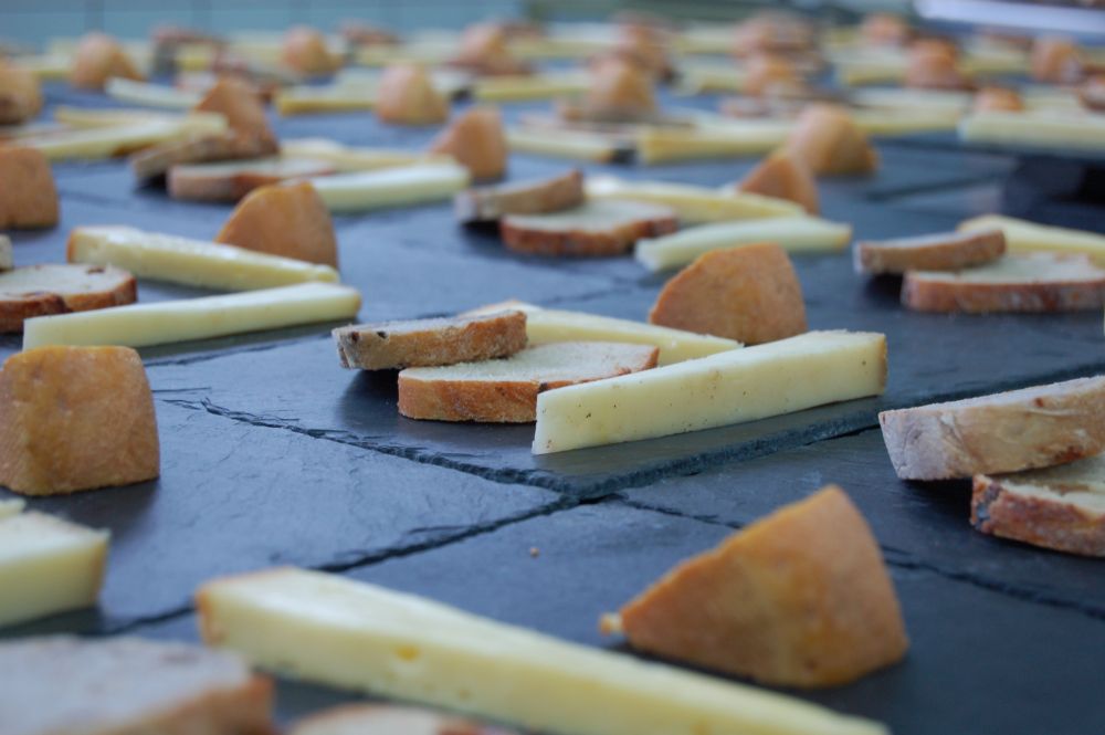 L'assiette de fromages. Photo Léa Davy/Point Eco Alsace