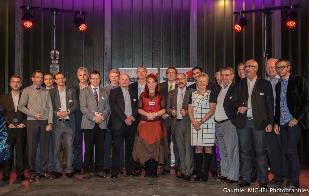Les lauréats 2013 du Réseau Entreprendre Alsace. Photo Gauthier Michel
